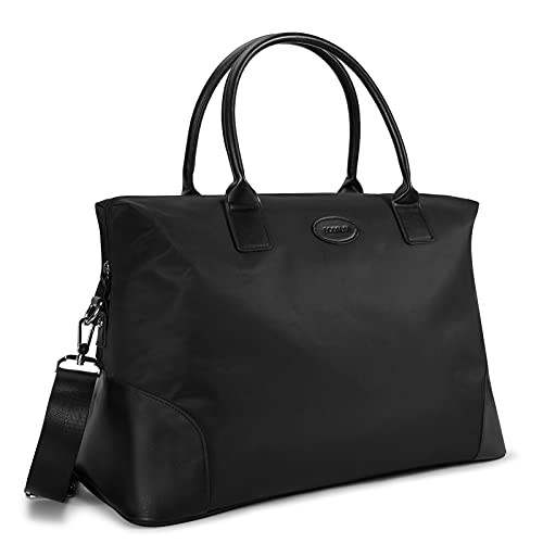 B01DM3NG1Q ECOSUSI Duffle Bag Weekender Bag Brown New