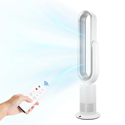 Simple Deluxe 43" Bladeless Tower Fan Cooling Indoor Oscillating B0CKQW555R New