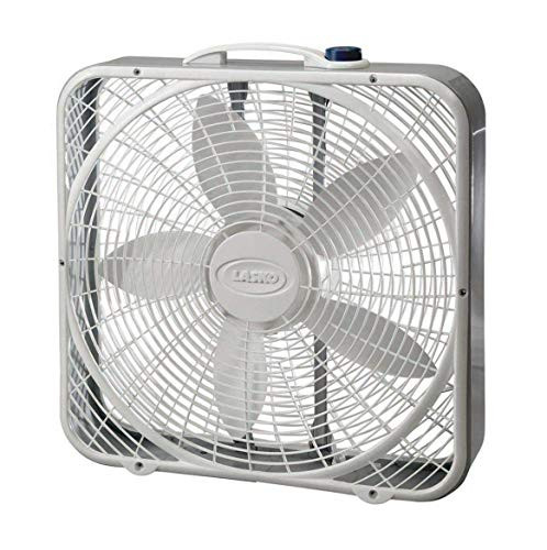 Lasko 3733 Box Fan 3-Speed 20" B00NE6A2FA - White New