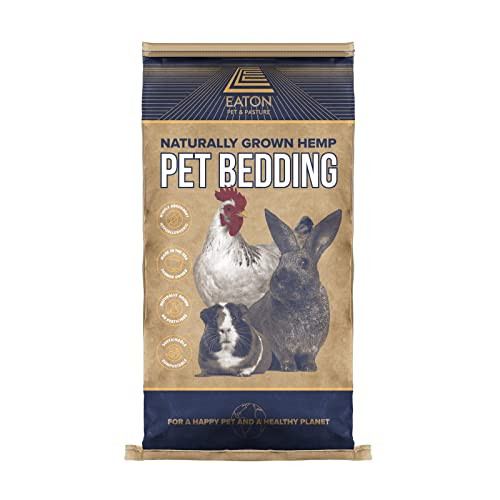 Eaton Pet and Pasture, Naturally Grown Hemp Pet Bedding 8LB - B0BBN6YDV7 New
