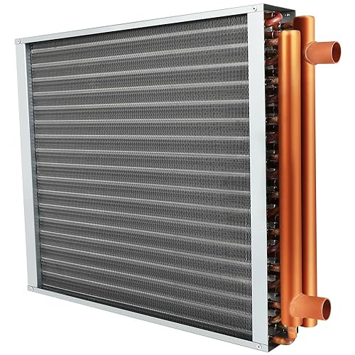 18x18 Heat Exchanger Water To Air With Copper Ports High Heat Energy New