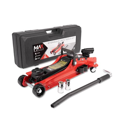 2-Ton (4400 lbs) Hydraulic Low Profile Trolley Garage Service/Floor Jack New