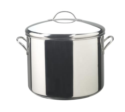 FARBERWARE CLASSIC SERIES 16 QUART STOCK POT WITH LID - STAINLESS STEEL New