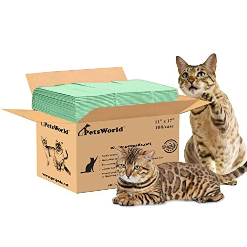 PETSWORLD Multi Cat Pad Refills Tidy Cats Breeze Litter System 100 Count New