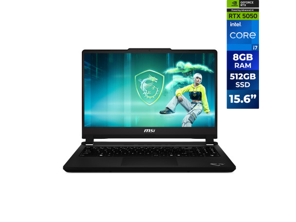 MSI - Cyborg 15 Max 15.6" Gaming Laptop Full HD144 Hz - GeForce RTX 5050 -