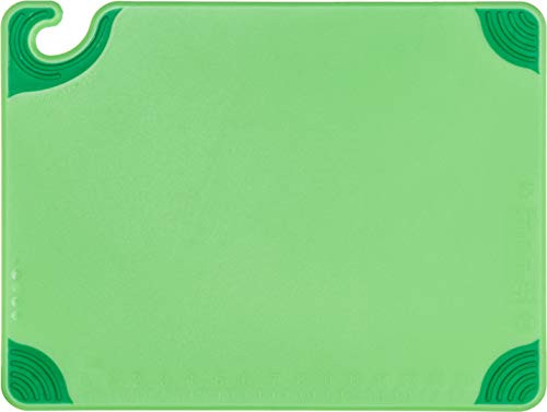 San Jamar Saf-T-Grip Cutting Board With Molded-In Ruler 15" x 20" x 0.5" 6 Count New