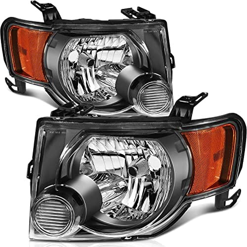 LBRST Headlight Assembly Set Fit for Ford Escape 2008-2012 New
