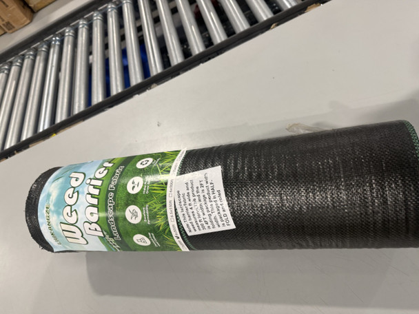 LIUKANGZE 4FTX300FT 3.2OZ HEAVY DUTY WEED BARRIER LANDSCAPE FABRIC - BLACK New