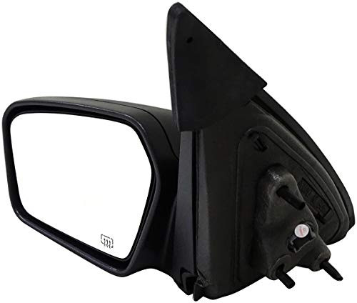 DORMAN DRIVER SIDE POWER DOOR MIRROR HEATED COMPATIBLE SELECT FORD - BLACK