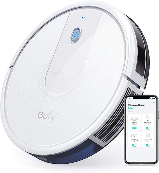 Eufy BoostIQ RoboVac 15C Wi-Fi 1300Pa Strong Suction Quiet - WHITE