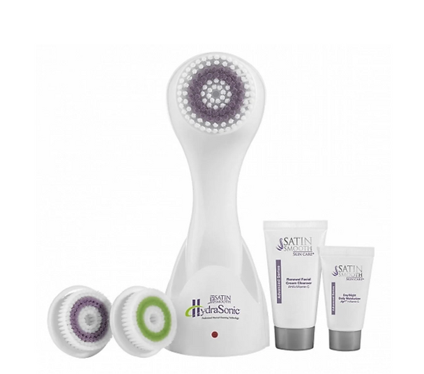 GIBSON SATIN SMOOTH HYDRASONIC DERMAL CLEANSING TOOL 99596581M - WHITE
