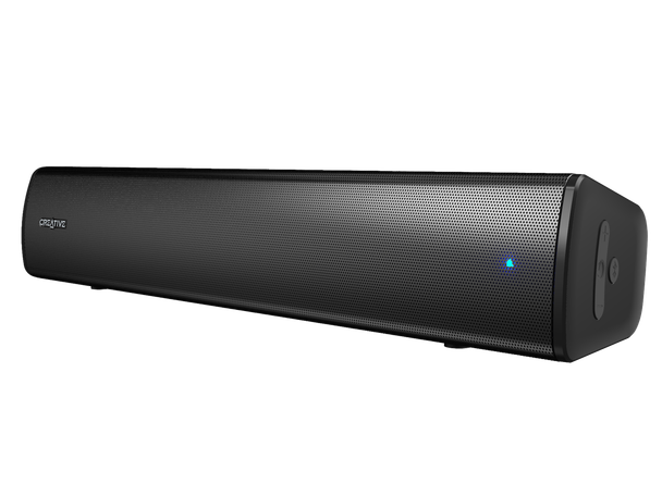 Creative Stage Air V2 Compact Under-Monitor USB Soundbar for PC, with Bluetooth