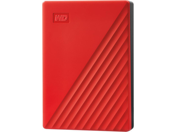 WD 4TB My Passport Portable Storage External Hard Drive USB 3.2 for PC/MAC Red WD 4TB My Passport Portable Storage External Hard Drive USB 3.2 for PC/MAC Red
