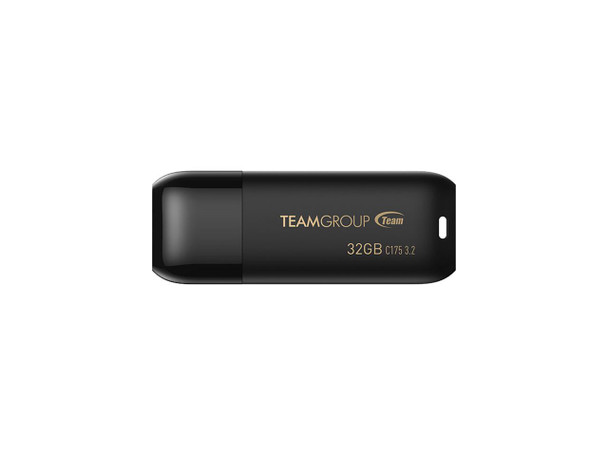 TEAMGROUP C175 32GB USB 3.2 Gen 1 Flash Drive Rounded Streamlined Unibody Design