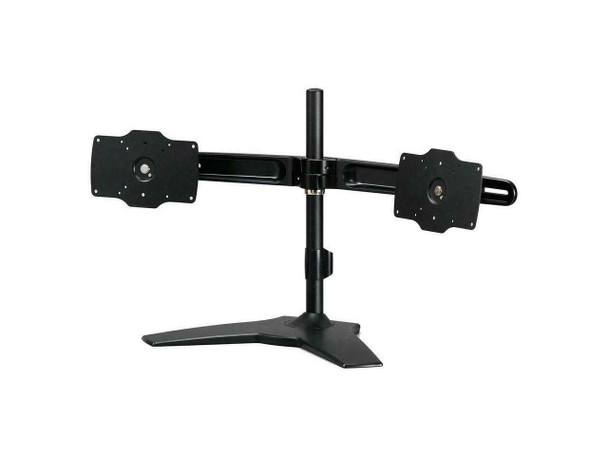 Amer Mounts Stand Based Dual Monitor Mount For Two 24"-32" Lcd/Led Flat Panel