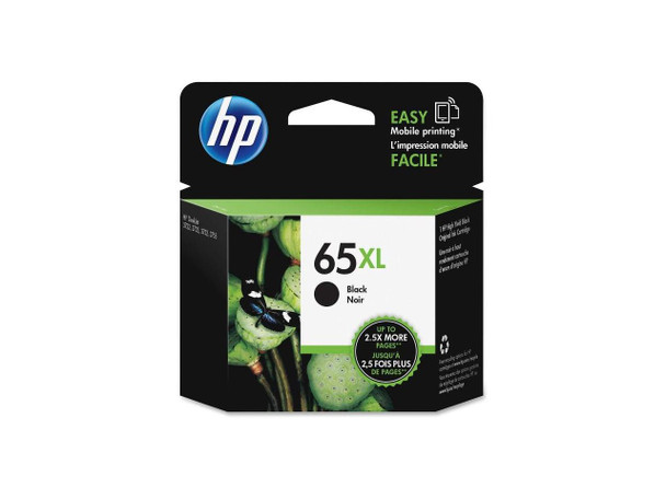 HP 65XL Black Original Ink Cartridge, ~300 pages, N9K04AN#140