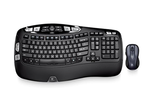 Logitech MK550 Wireless Wave K350 Keyboard and Mouse Combo BLACK