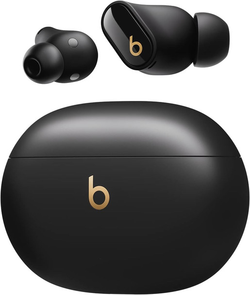 Beats Studio Buds+ True Wireless Noise Cancelling Earbuds MQLH3LL/A - Black/Gold