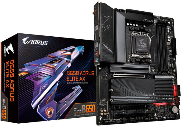 GIGABYTE B650-AORUS-ELITE-AX AM5 LGA 1718 AMD ATX GAMING MOTHERBOARD DDR5 M.2 New GIGABYTE B650-AORUS-ELITE-AX AM5 LGA 1718 AMD ATX GAMING MOTHERBOARD DDR5 M.2 New