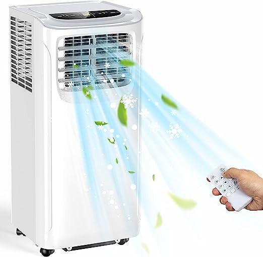 Doko World Portable Air Conditioners 8500 BTU Portable AC Uint SPK2S-08C - White