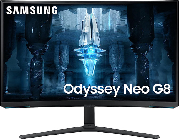 SAMSUNG 32" Odyssey UHD 240Hz 1000R Curved Gaming Monitor LS32BG852NNXGO