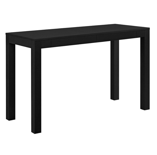 Ameriwood Home Large Parsons Desk With 2 Drawers 9889496COM - Black
