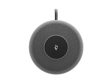 Logitech Expansion Mic for MeetUp, Plug-and-Play, Indicator Lights ...