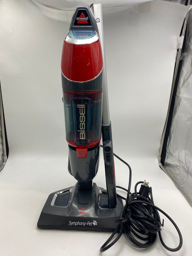 Bissell Symphony Pet Steam Mop Steam Vacuum Cleaner Hardwood Tile ...