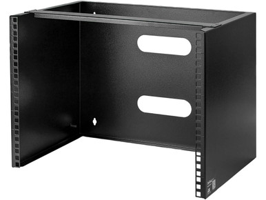 StarTech.com WALLMOUNT8 8U Wall-Mount Bracket for Shallow Rack-Mount ...