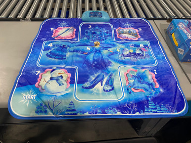 GENERIC DANCING PLAY MAT ELSA ICE THEME - BLUE - RetailkingBusiness.com