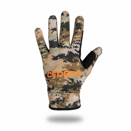 The Stalker Gloves are built for hunters who need silent dexterity in warm to mild conditions. Made with lightweight, breathable fabric, they keep your hands protected without overheating, while maintaining the precision you need for bowstrings, triggers, and touchscreens. A silent exterior keeps noise to a minimum during close encounters, making them perfect for early-season whitetail and turkey hunts.