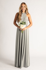 Classic Multiway Infinity Dress in Storm Grey