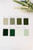 Classic Infinity Fabric Sample Pack In Greens