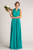 Luxe Satin Ballgown Multiway Infinity Dress in Teal