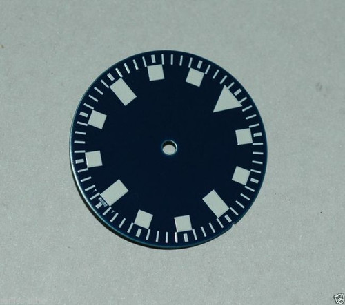 Sterile Blue Snowflake Snow Flake Watch Dial DG 2813 - White Superluminova