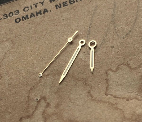 White Gold 6204 Hands ETA 2824 2836 for Rolex Style Watch Merc