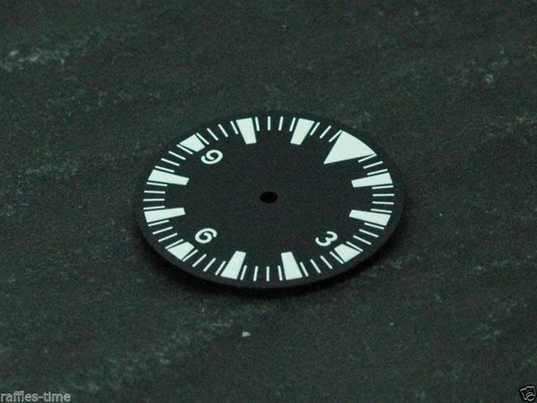 White Lume SM Dial for ETA 2836 / 2824 Movement Triangle@12 for Seamaster 300 Style Watch