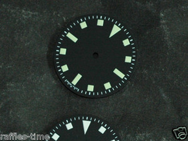 Green Vintage Snowflake Dial ETA 2824 / 2836 Superluminova Watch Dial