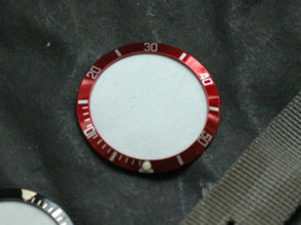  Bezel Insert Red Coca Cola Submariner Style