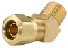 Brass Nylon Air Brake Compression Fitting, 45° Male Connector, 79NAB Series