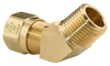 Brass Nylon Air Brake Compression Fitting, 45° Male Connector, 79NAB Series