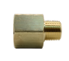 120A, Brass Pipe Adapter, FPT X MPT