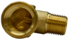 Brass Pipe Fitting, 90° Street Reducing Elbow, FPT X MPT, 128AF Series