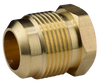 Brass Fitting, 45° Flare Plug, P2 Series
