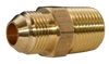 Brass 37° Male Flare Connector Fitting, U1-37° Series