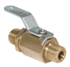 Brass Mini Ball Valve, Male Pipe x Female Pipe, 351BV Series
