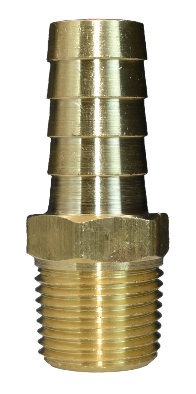 Brass Male Hose Barb Fitting