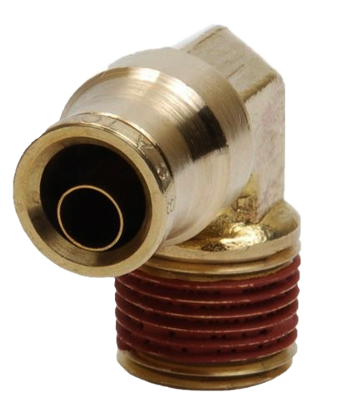 269PPDOT, Brass DOT Push to Connect 90° Male Elbow 