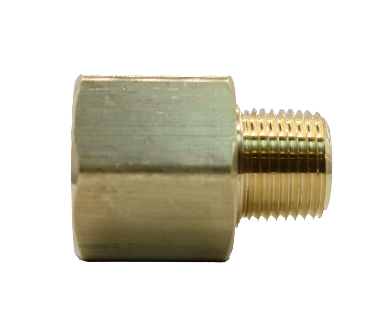 120A, Brass Pipe Adapter, FPT X MPT
