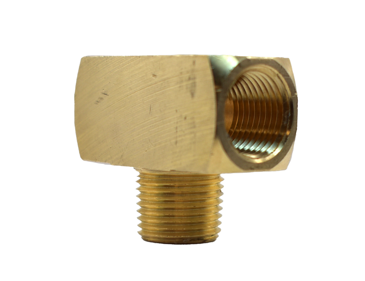 T9, Brass Pipe Fitting, Male Branch Tee